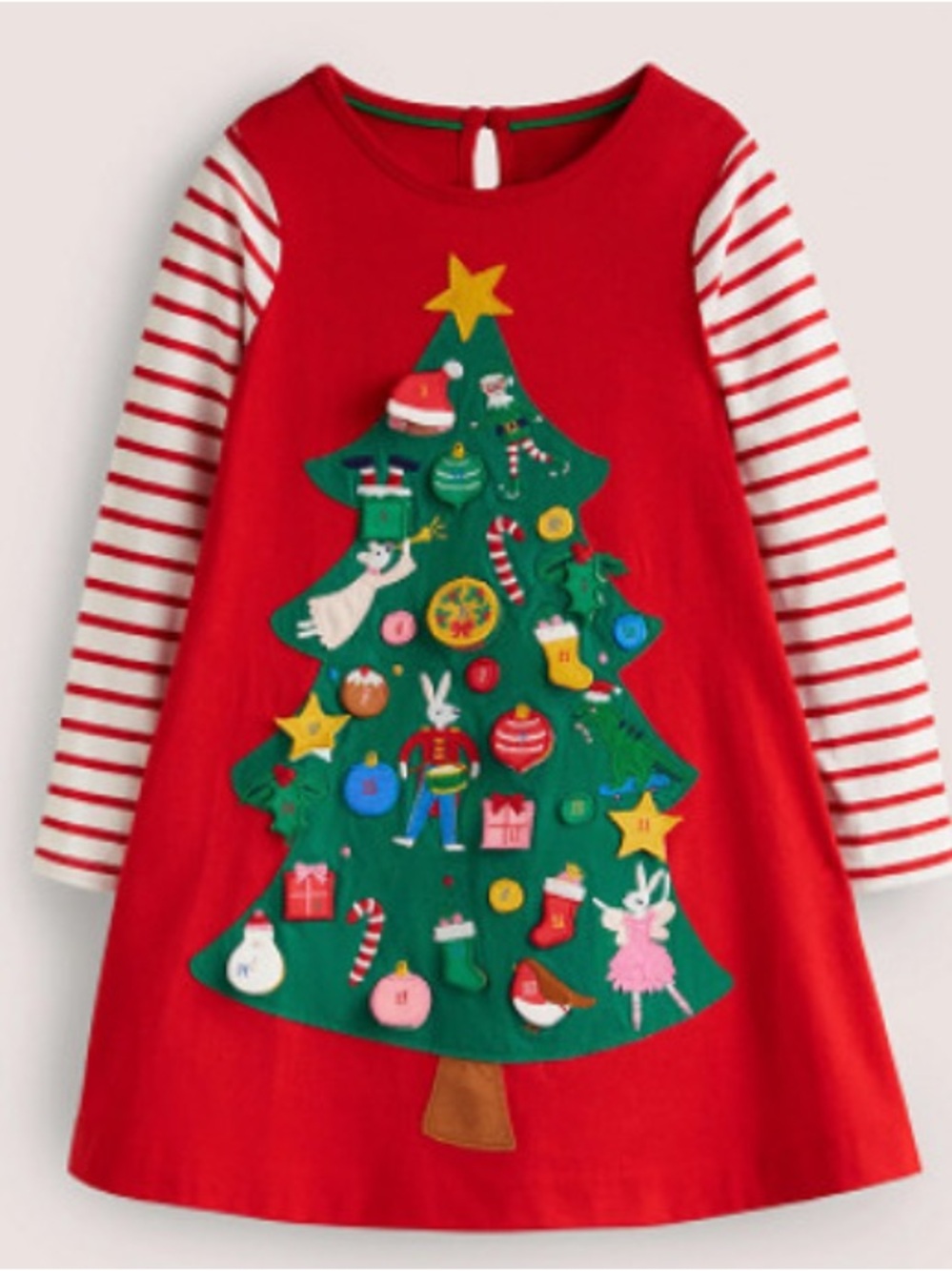 NWOT Mini Boden Festive Advent Calendar Dress